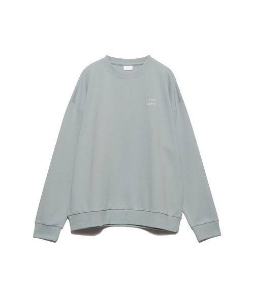 サニデイズ トウキョウ/コットンPEスウェット オーバークルーネック UNISEX