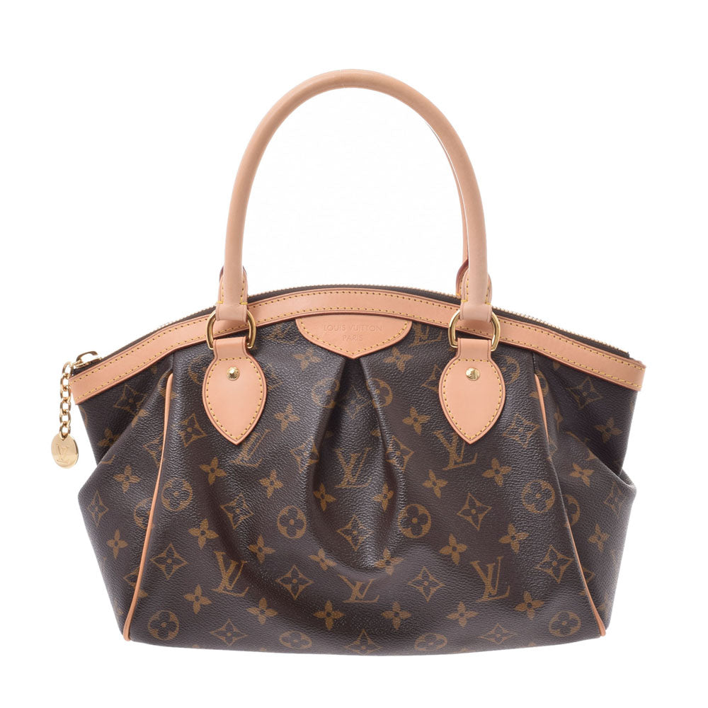 LOUIS VUITTON ルイヴィトン モノグラム ティボリPM ブラウン M40143 レディース モノグラムキャンバス ハンドバッグ Aランク 中古 