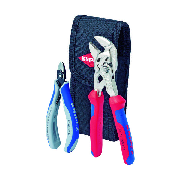 KNIPEX プレイヤーレンチ + ケーブルカッターセット 航空機仕様 001972V01 1セット 752-1049（直送品）