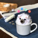 はりねずみ ピンクッション インスタ映えにかわいい ハリネズミ 編みぐるみ