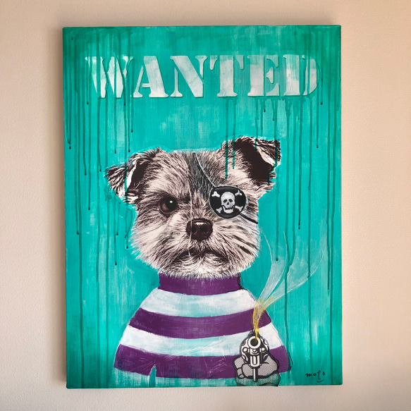 WANTED 犬の容疑者［原画］