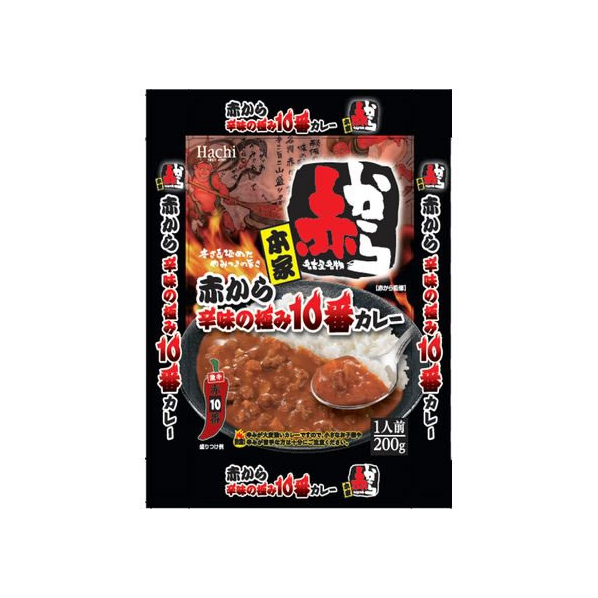 ハチ ハチ食品/本家 赤から辛味の極み10番カレー 200g FCU4816