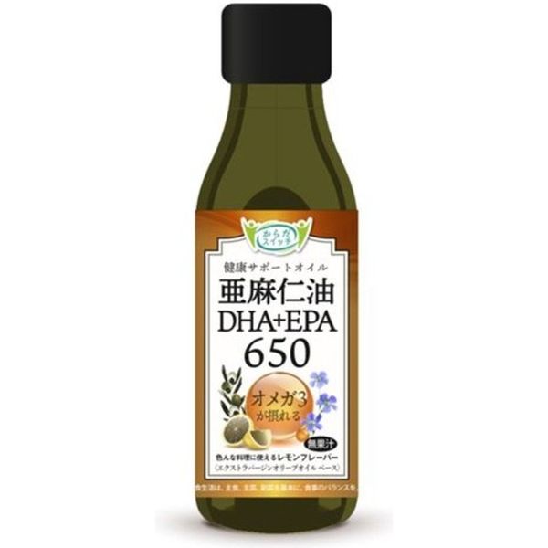 伊藤忠食品 からだスイッチ 亜麻仁油DHAEPA650 180ｇ 12個 326042 1セット（直送品）