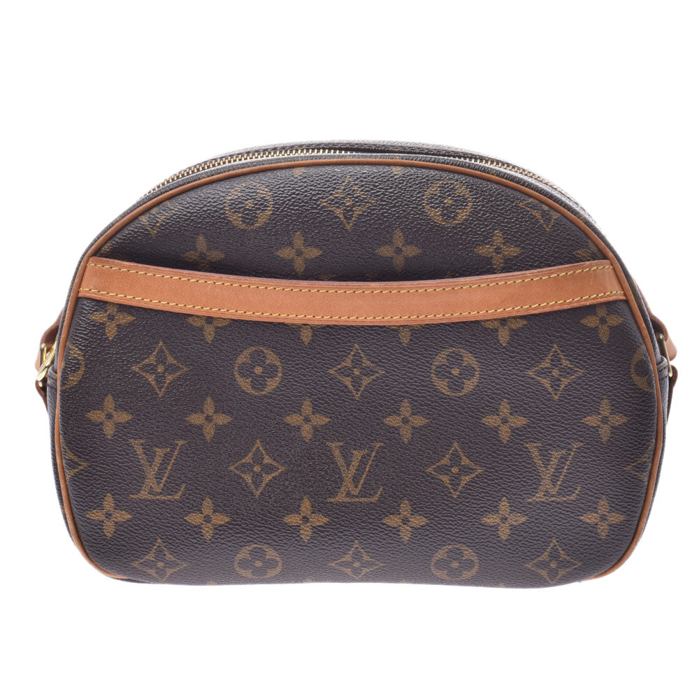 LOUIS VUITTON ルイヴィトン モノグラム ブロワ ブラウン M51221 レディース モノグラムキャンバス ショルダーバッグ Bランク 中古 