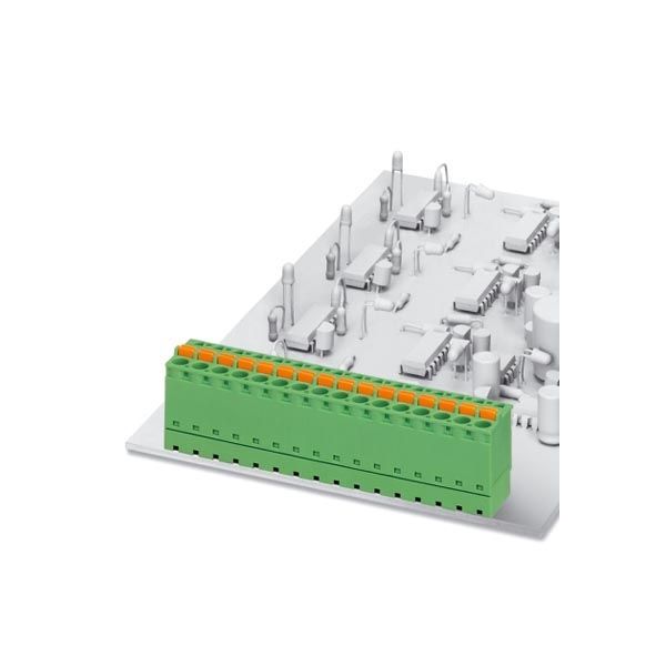 プリント基板用端子台 スプリング接続式 極数 FKIC 2，5/ TB-5，08