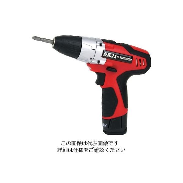 藤原産業 電動ドリル SK11 SDD-108V-15RLS 1個 3-981-01（直送品）