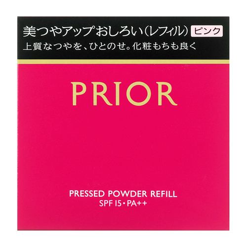 資生堂（SHISEIDO） プリオール ベースメーク 美つやアップおしろい （レフィル） ピンク (9.5g)