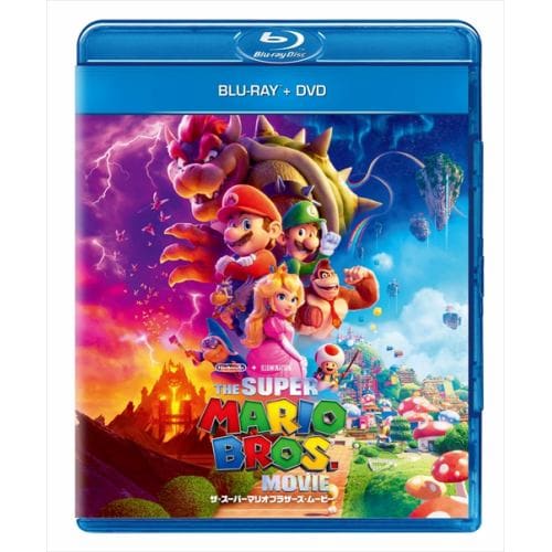 【BLU-R】ザ・スーパーマリオブラザーズ・ムービー(オリジナルパスケース(ラバーチャーム付)付限定版)(Blu-ray Disc+DVD)