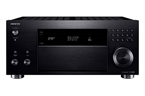 ONKYO AVレシーバー 7.1ch Dolby Atmos/DTS:X/4K/HDCP2.2/ハイレゾ音源対応 ブラック TX-RZ800(B)【中古品】