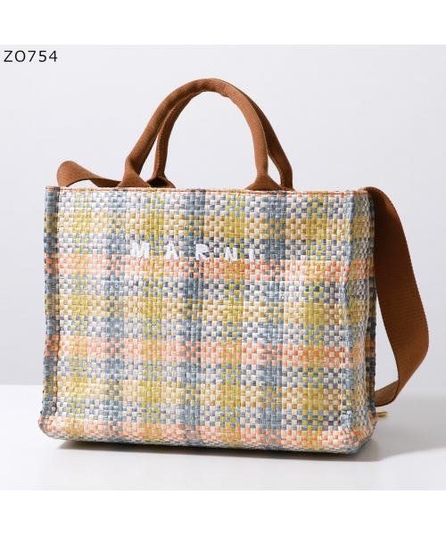 MARNI かごバッグ East－West SMALL TOTE SHMP0077U5 P6744