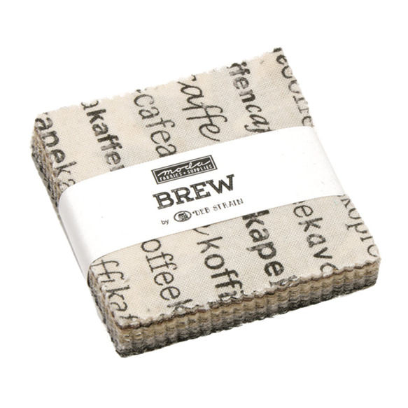 USAコットン moda mini charm 42枚セット BREW