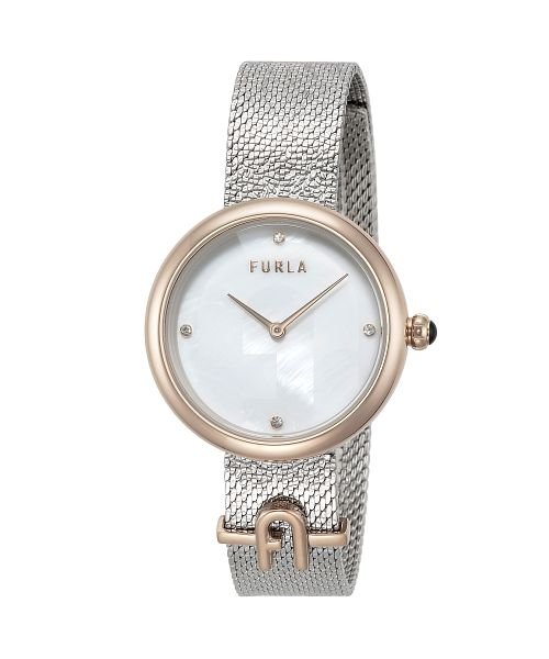 FURLA(フルラ) FURLASMALLLOGO WW00022004L5 レディース ホワイトパール クォーツ 腕時計