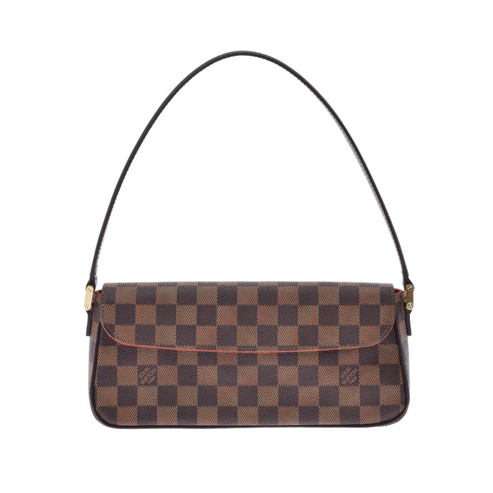 LOUIS VUITTON ルイヴィトン ダミエ レコレーター ブラウン N51299 レディース ダミエキャンバス ハンドバッグ Aランク 中古 