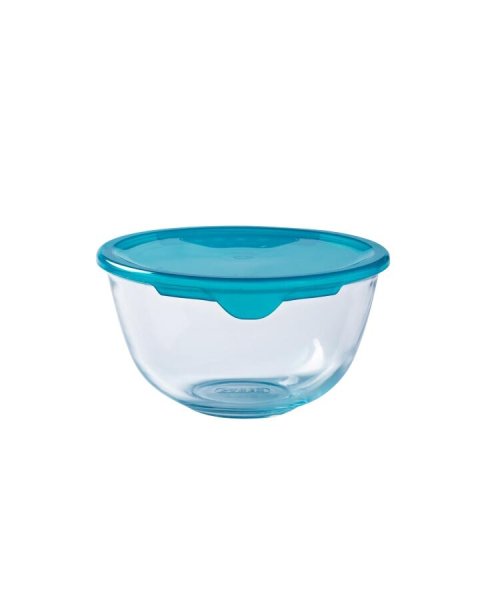 Pyrex (パイレックス) フタ付耐熱ガラスボウル 0.5L