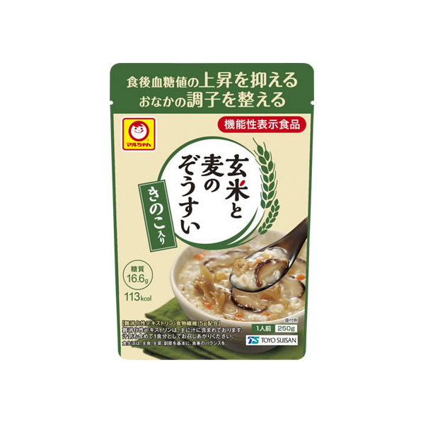 東洋水産 玄米と麦のぞうすい きのこ入り250g FCR7681