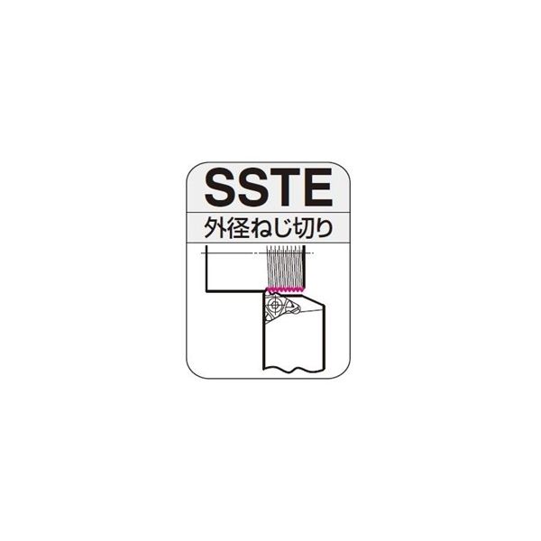 住友電工ハードメタル　SEC-ねじ切りバイト　SSTE　外径・内径用