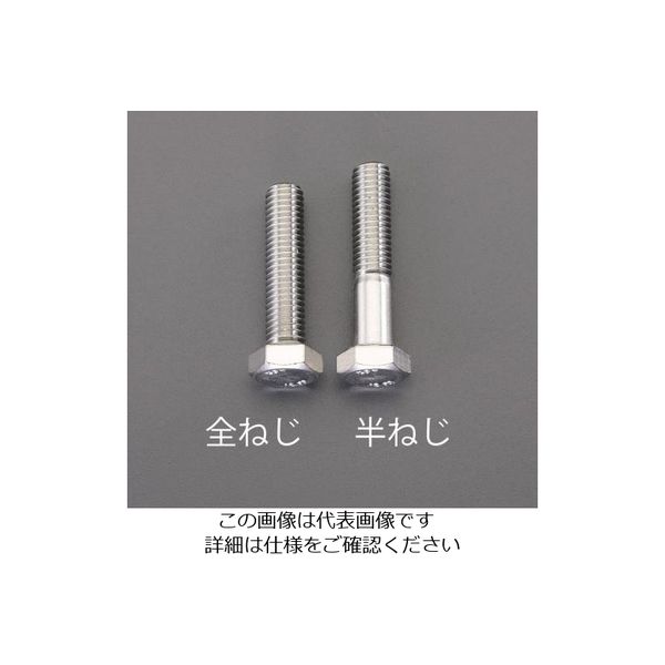 エスコ M12x25mm[A2ー 90]六角ボルト(ステンレス/2本) EA949LJ-1225A 1セット(20本:2本×10セット)（直送品）