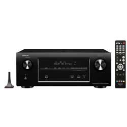 DENON AVサラウンドレシーバー 7.1ch AirPlay/ネットワーク 4K対応 ブラック AVR-X2000K【中古品】