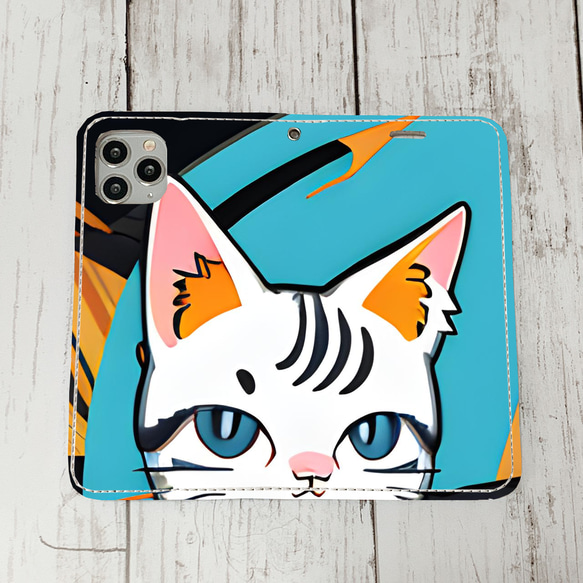 iphoneケース1-5-46 iphone 手帳 ねこ・猫・ネコ 箱4 かわいい アイフォン iface