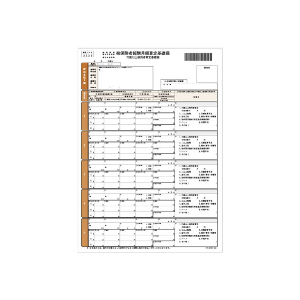 ヒサゴ 健康保険算定基礎届 A4 100枚 FC91622-OP939