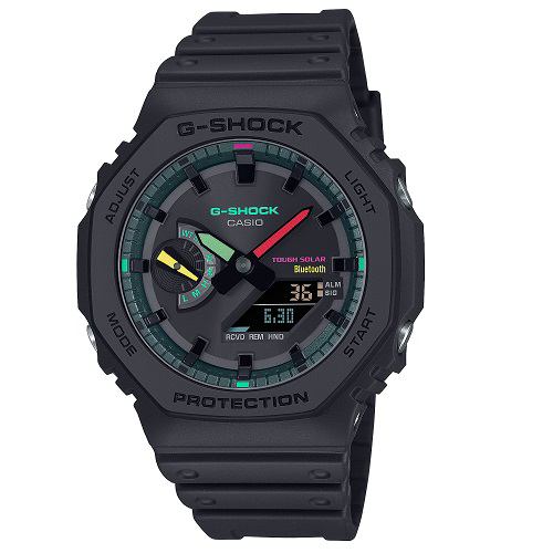 カシオ GA-B2100MF-1AJF G-SHOCK Multi Fluorescent color 20気圧防水 モバイルリンク機能 ソーラーモデル