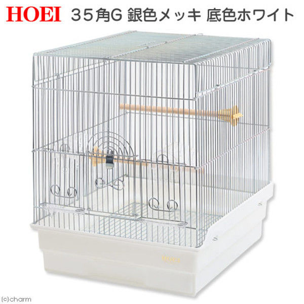 HOEI（ホーエイ） 35角G 銀色メッキ 底色ホワイト 301038 1個（直送品）