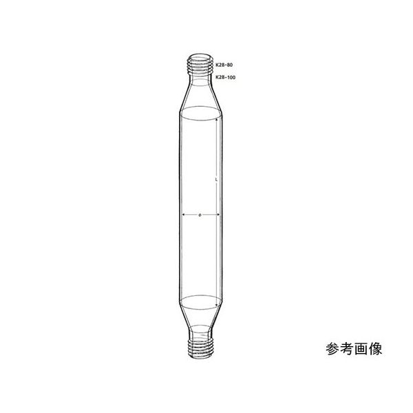 桐山製作所 ガラスカラム K28-80