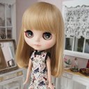 ネオブライス ウィッグ くるりんストレート シャイニーブロンド 10インチ/ドール Blythe