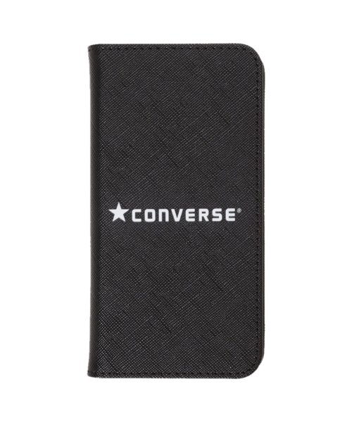 コンバース CONVERSE iPhone SE2 8 7 スマホケース メンズ レディース 手帳型 携帯 アイフォン LOGO PU LEATHER BOO