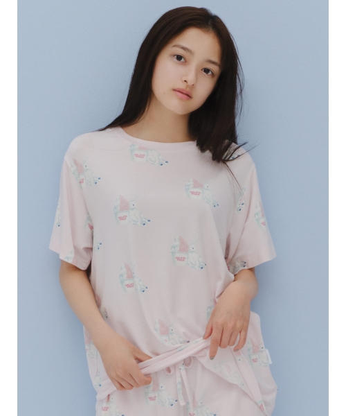 gelato pique/【COOL】しろくま柄Tシャツ