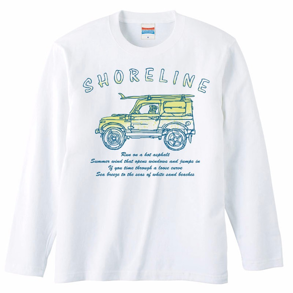 [ロングスリーブTシャツ] shoreline