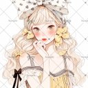 【C269】teatea.オリジナル 人物ステッカー