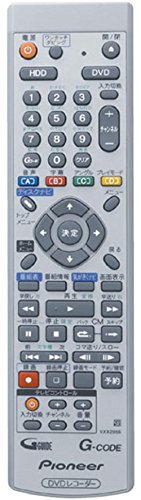 パイオニア DVDレコーダーリモコン VXX2965【中古品】