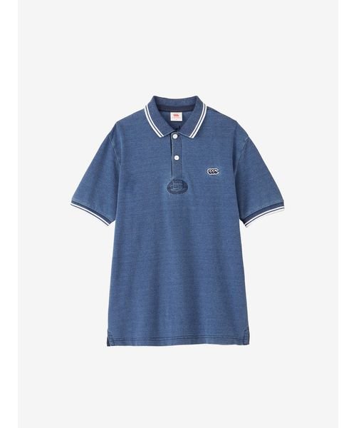 S/S INDIGO RUGGER POLO(ショートスリーブインディゴラガーポロ)