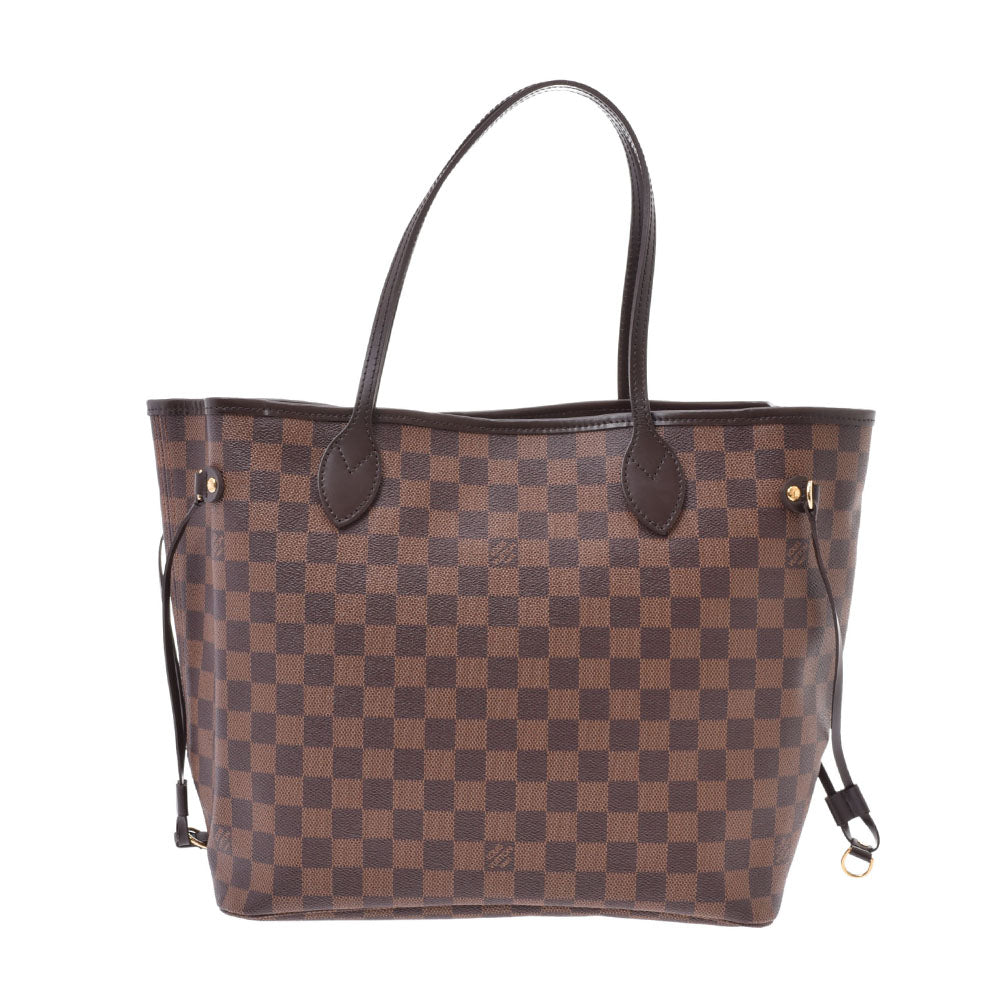 LOUIS VUITTON ルイヴィトン ダミエ ネヴァーフルMM ブラウン N51105 ユニセックス ダミエキャンバス トートバッグ Aランク 中古 