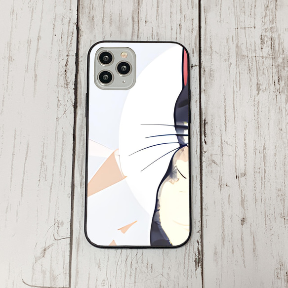 iphoneケース3-4-7 iphone 強化ガラス ねこ・猫・ネコ 箱2 かわいい アイフォン iface