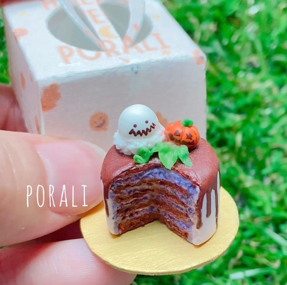 ミニチュア ハロウィンケーキ