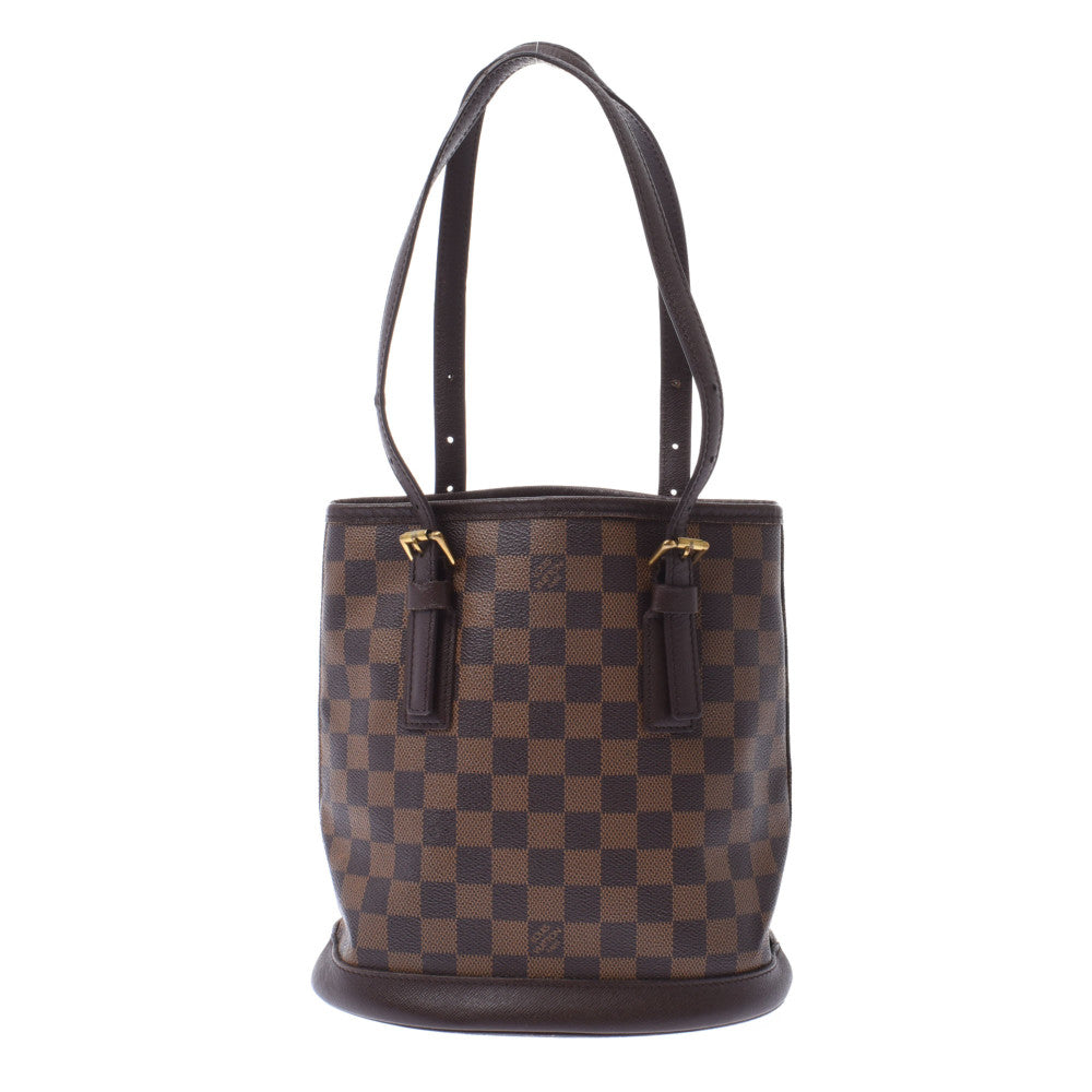 LOUIS VUITTON ルイヴィトン ダミエ マレ ブラウン N42240 レディース ダミエキャンバス ハンドバッグ Bランク 中古 