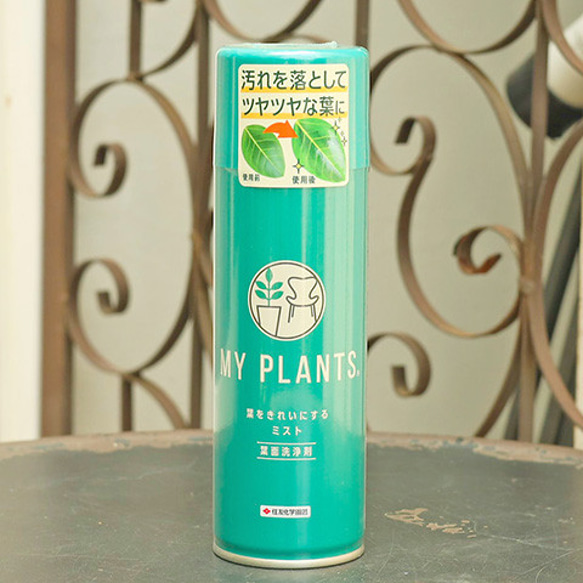 住友化学園芸 MY PLANTS 葉を綺麗にするミスト 220ml 葉面 洗浄剤 艶 ツヤだし スプレー 観葉植物 光沢