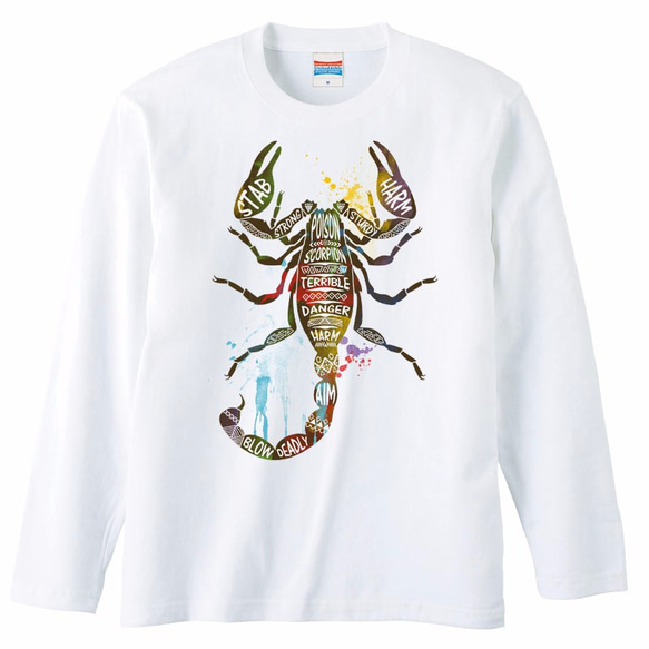 [ロングスリーブTシャツ] scorpion