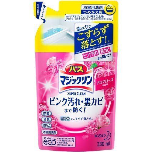 花王 バスマジックリン スーパークリーン アロマローズ 詰替 330ml