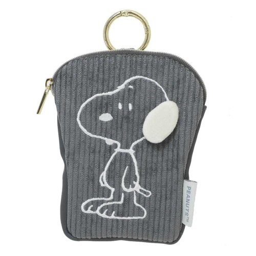 スヌーピー コスメポーチ マルチフラットポーチ FUN DAY OFF SNOOPY ピーナッツ カミオジャパン 小物入れ かわいい キャラクター グッズ