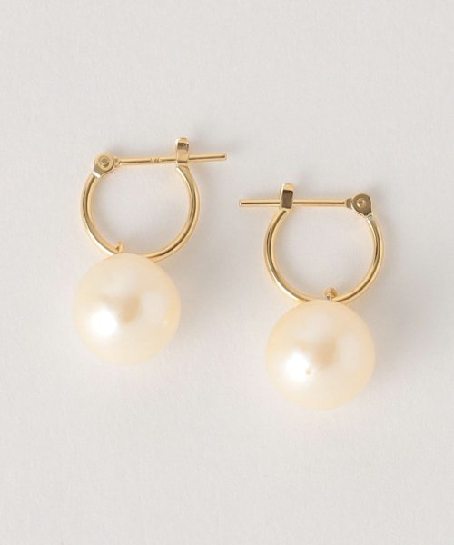 ＜Malama10＞K18&T－Pearl swing earrings