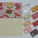 親子で作ろう！キラキラでサラサラな色砂で作ろう！バレンタイン砂絵キット