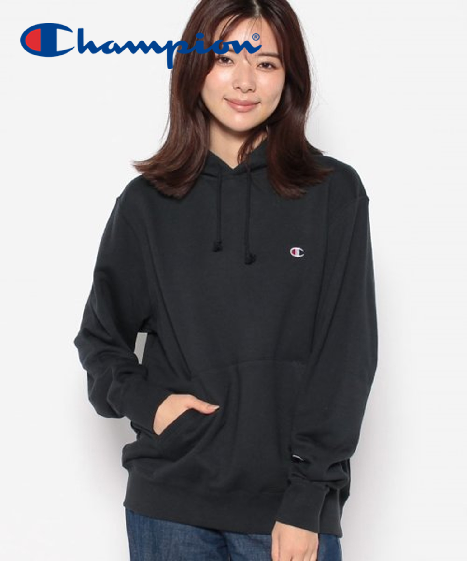 チャンピオン/Champion C3－W101 HOODED SWEATSHIRT