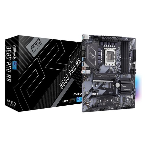 マザーボード Intel B660チップセット搭載 第12世代Coreプロセッサ B660 Pro RS ASRock