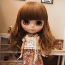 ネオブライス ウィッグ  毛先ゆるフェミウェーブ マロンブラウン 10インチ/ドール Blythe