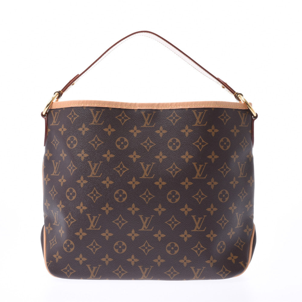 LOUIS VUITTON ルイヴィトン モノグラム ディライトフルPM ブラウン M50154 レディース ワンショルダーバッグ Aランク 中古 