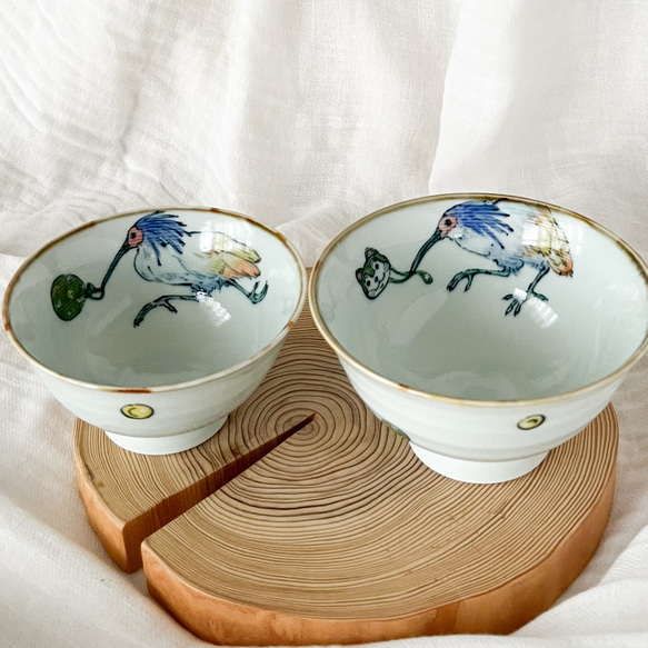 couple rice bowls.    2set