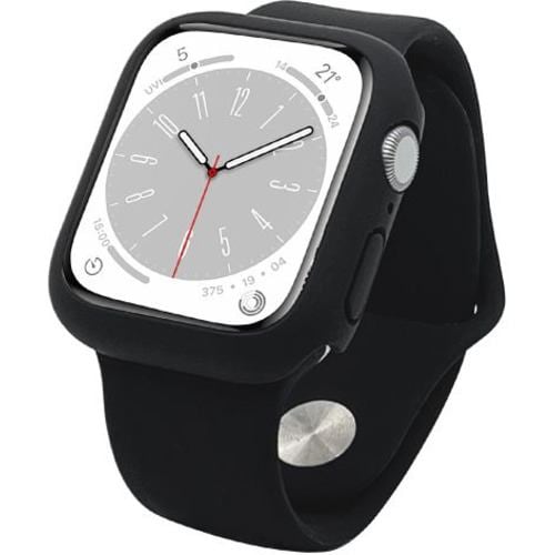 ラスタバナナ RBAWS7435BK Apple Watch用バンド Series 8/7/6/5/4/3/SE 第2世代/SE 41mm/40mm/38mm シリコン スタンダード ブラック